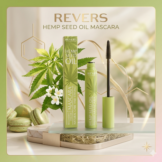 Blakstienų tušas REVERS HEMP SEED OIL, 12 ml