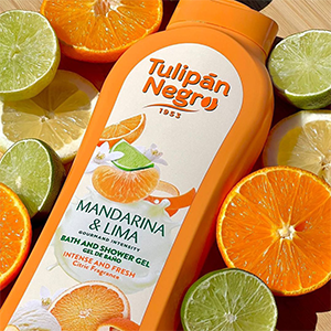 Tulipan Negro dušo želė Mandarina Lima 650 ml