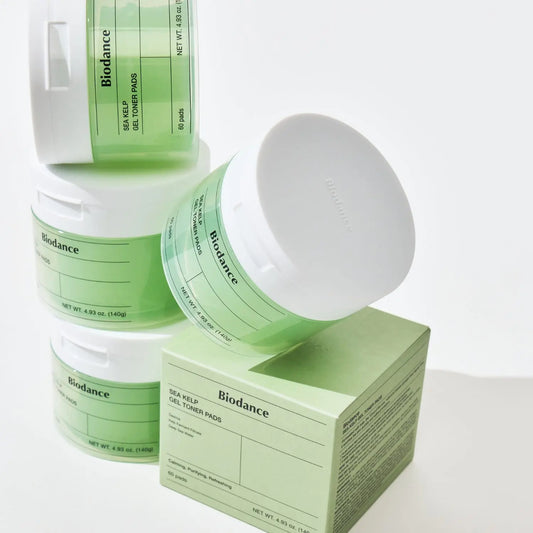 BIODANCE Sea Kelp Gel Toner Pads - geliniai toniko diskeliai 60vnt