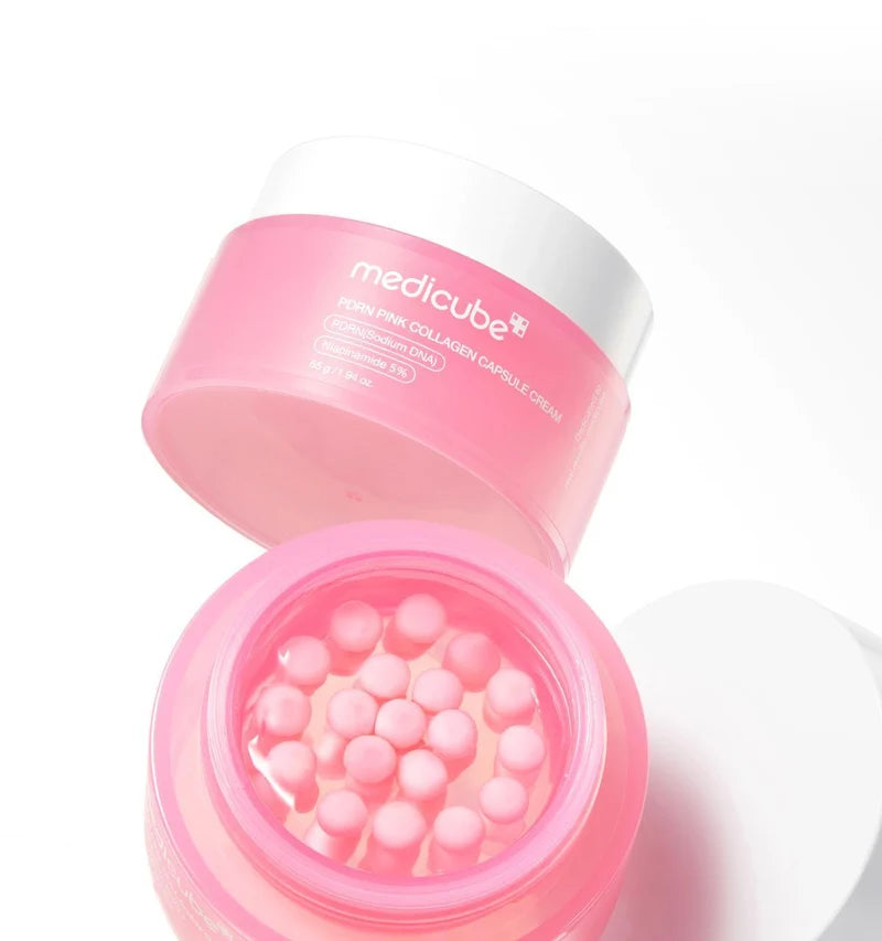 MEDICUBE PDRN PINK COLLAGEN CAPSULE veido kremas, 55 g