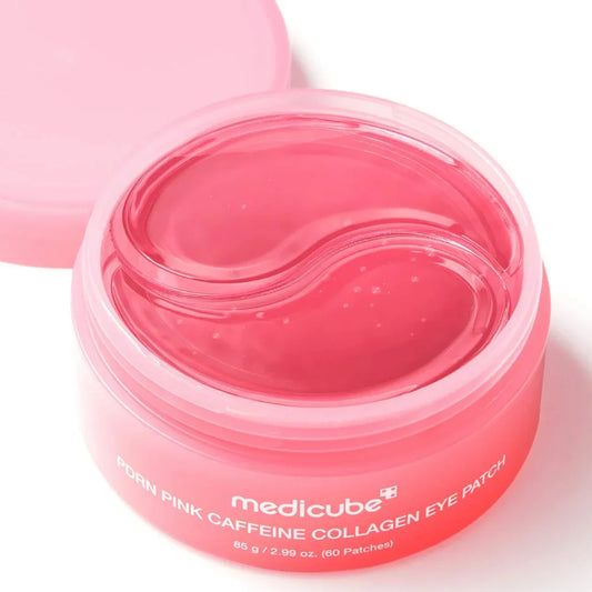 Medicube PDRN Pink Caffeine Collagen Eye Patch - paakių padeliai