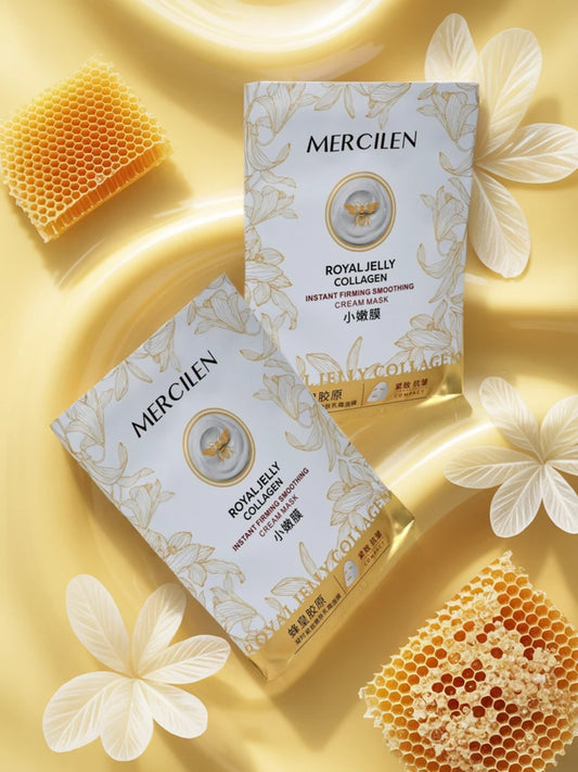Mercilen Royal Jelly Collagen“ veido kaukė 5vnt.