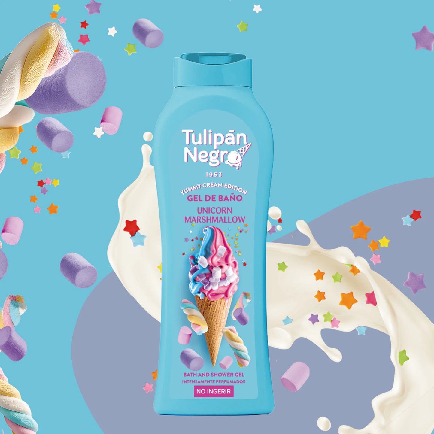 Tulipan Negro dušo želė Unicorn Marshmallow 650 ml