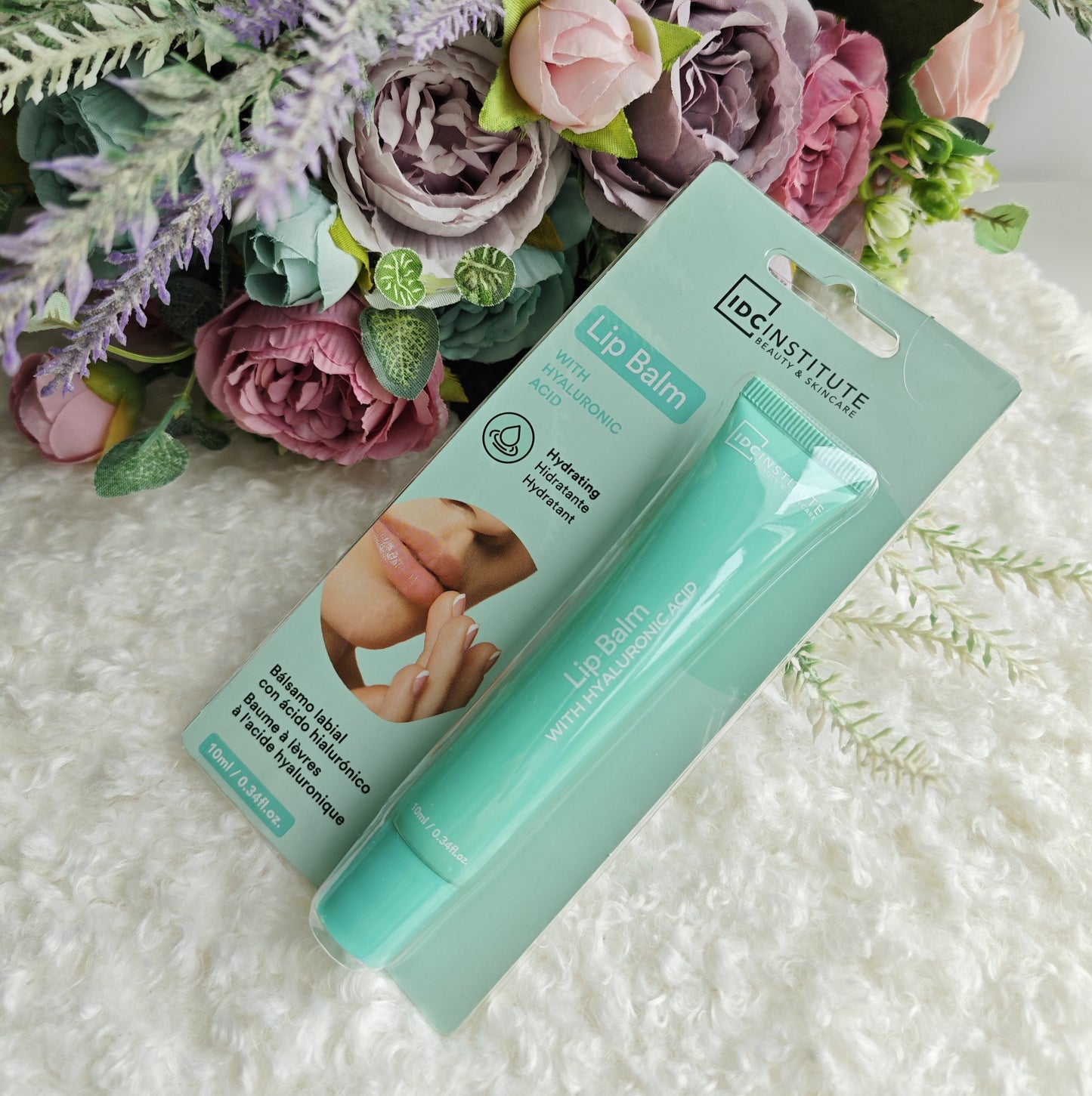 IDC INSTITUTE HYALURONIC ACID HYDRATING lūpų balzamas, 10 ml