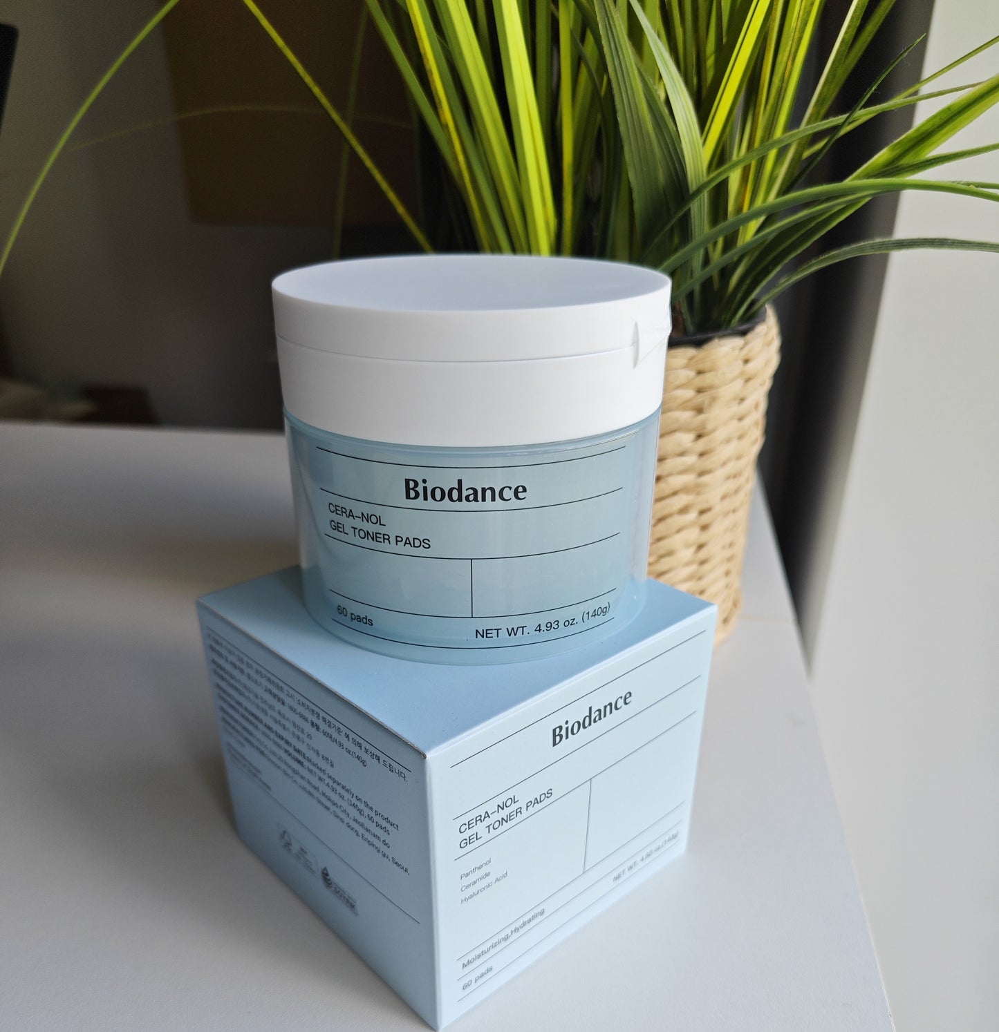 Biodance Cera-Nol Gel Toner Pads Geliniai toniko diskeliai 60vnt.
