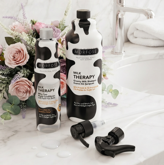 „Morfose Professional Milk Therapy“ rinkinys: šampūnas ir kondicionierius