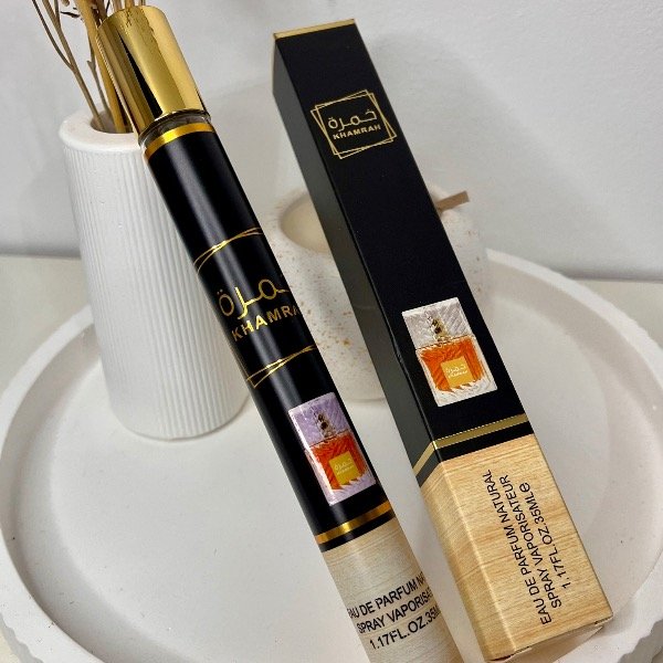 Lattafa Khamrah Eau de Parfum kvepalai (35 ml)