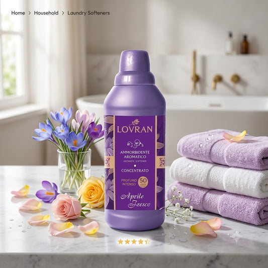 LOVRAN aromatinis audinių minkštiklis „Aprile Fresco“, 1L