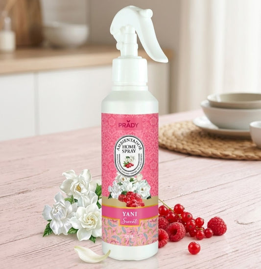 PRADY Yani Sweet aromato purškiamas namų - tekstilės kvapas 220ml
