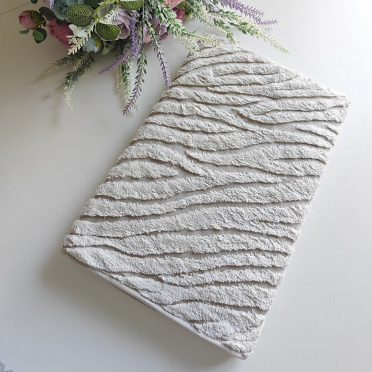 Mikrofibros rankšluostis Cream Lines 70x140cm