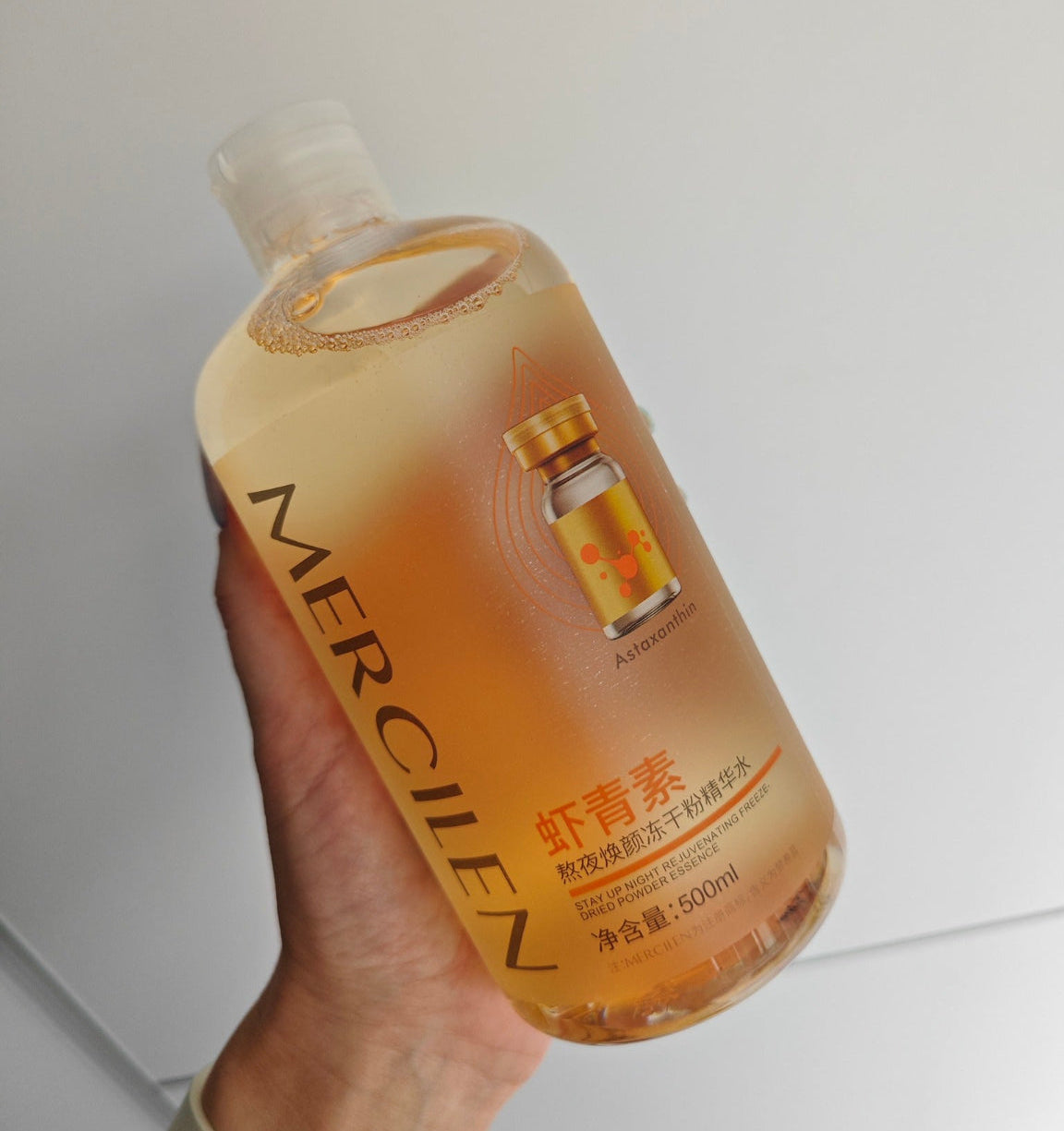 Mercilen Astaxanthin Essence sejas toniks 500 ml