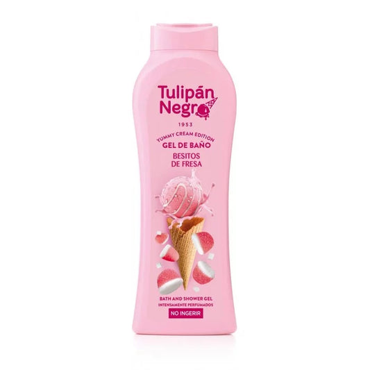 Tulipan Negro dušo želė Strawberry Kisses 650 ml