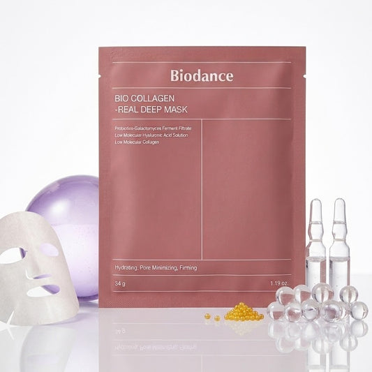 Biodance Bio-Collagen Real Deep Mask veido kaukė su kolagenu - 1vnt/34g