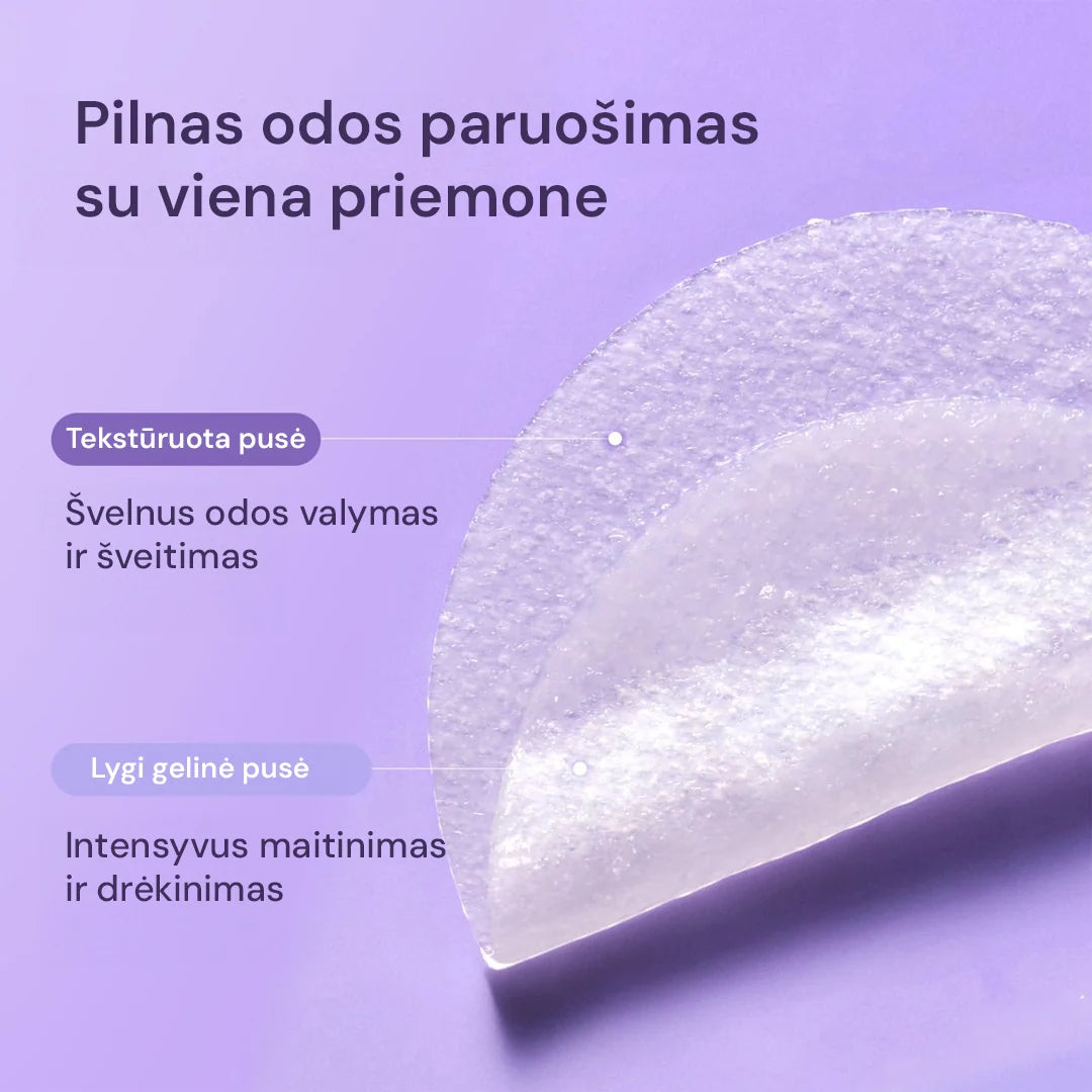 BIODANCE Caviar PDRN Dual Pads - geliniai toniko diskeliai