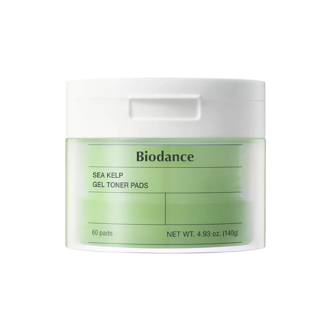 BIODANCE Sea Kelp Gel Toner Pads - geliniai toniko diskeliai 60vnt