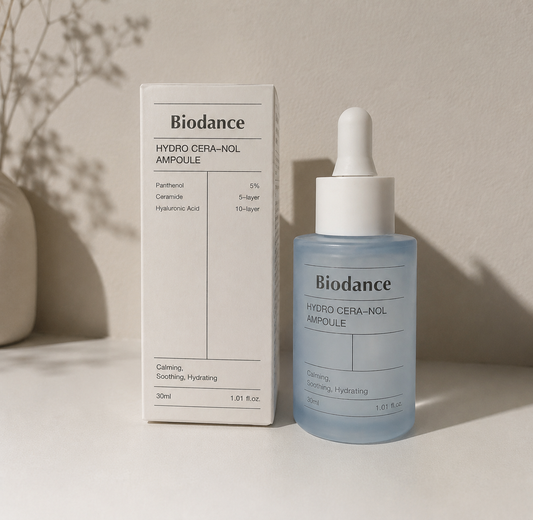 Biodance - Hydro Cera-nol Ampoule – drėkinamasis ir raminamasis veido serumas – 30 ml