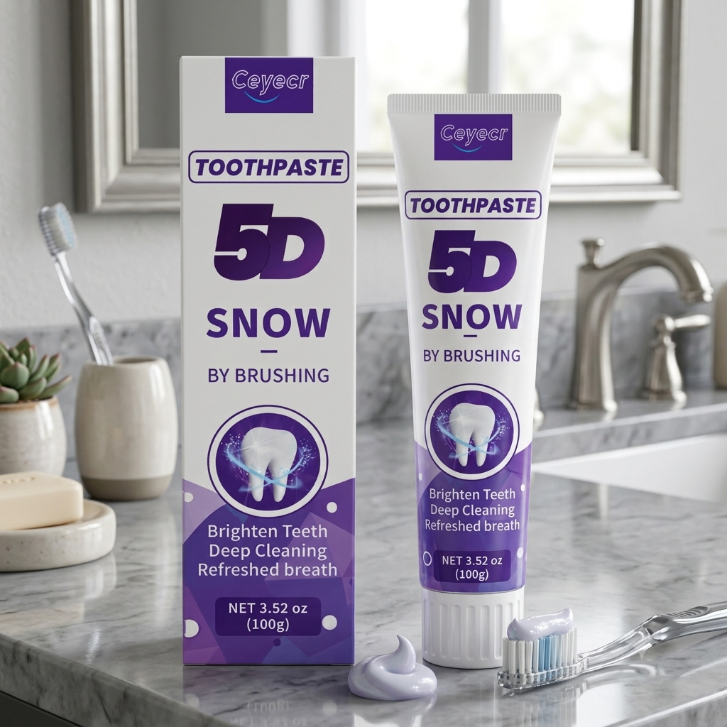 💎 Ceyecr 5D Snow balinanti dantų pasta (100g)