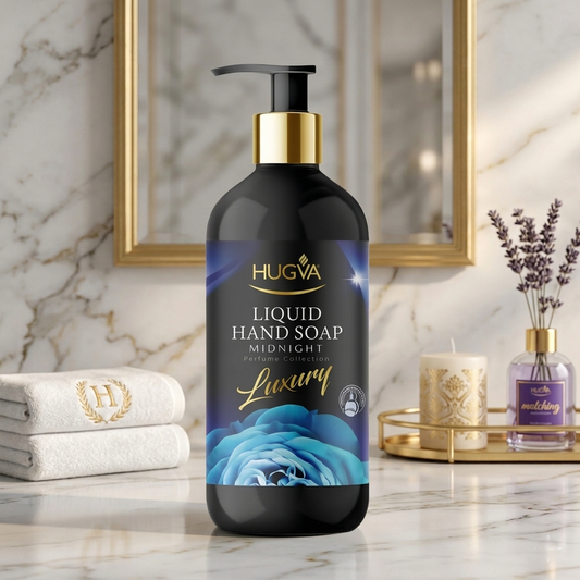 Hugva Luxury MIDNIGHT skystas rankų muilas 500 ml