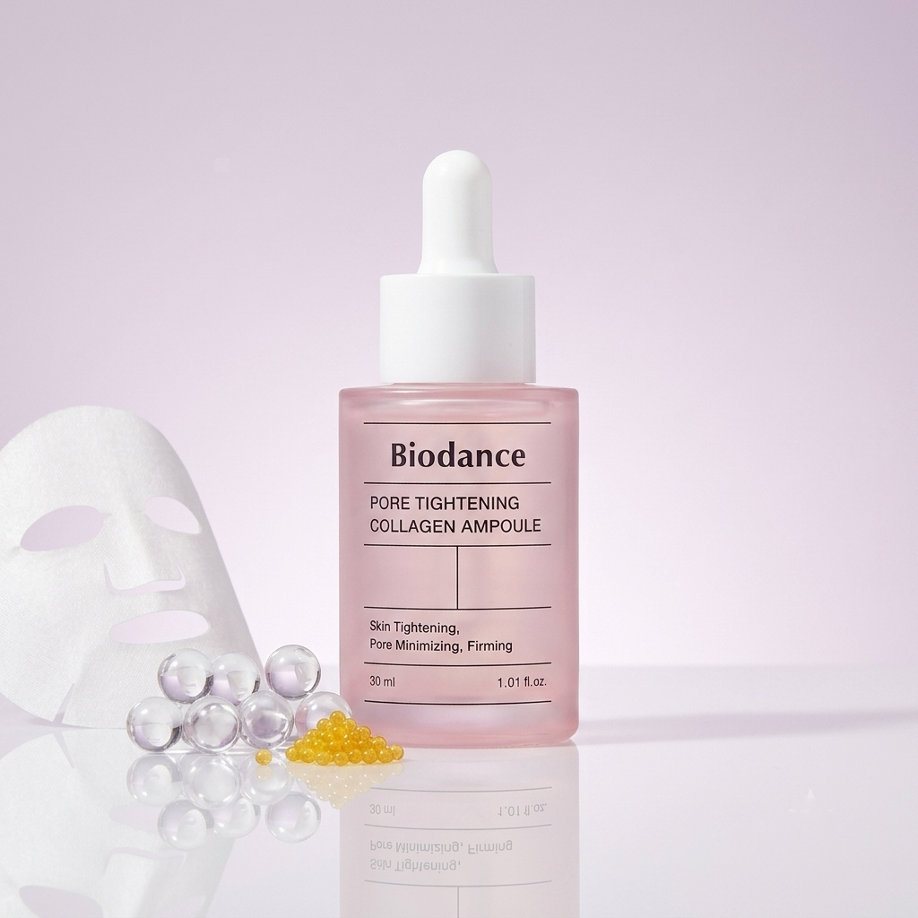 Biodance Pore Tightening Collagen Ampoule serumas 30ml
