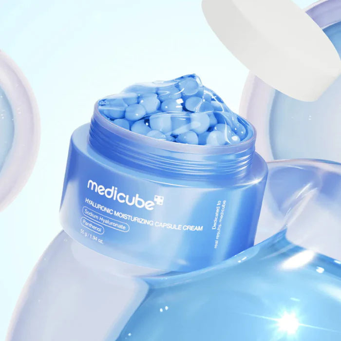 Medicube Hyaluronic Moisturizing Capsule Cream – intensyviai drėkinantis kremas 55g.
