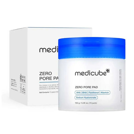 MEDICUBE Zero Pore Pad 2.0, švelniai eksfoliuojantys veido diskeliai, 70 vnt.