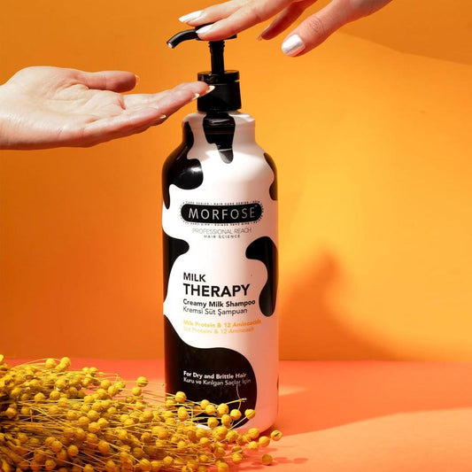 „Morfose Professional Milk Therapy“ pieno baltymų šampūnas 1 l.