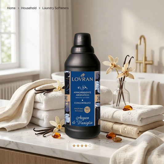 Lovran Argan & Vaniglia audinių minkštiklis, 1L