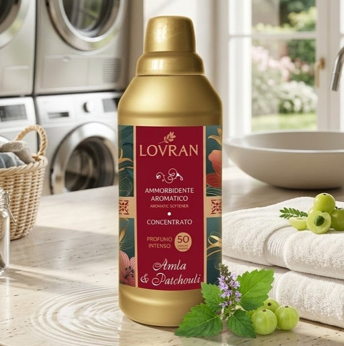 Audinių minkštiklis LOVRAN AMLA PATCHOULI, 1 l