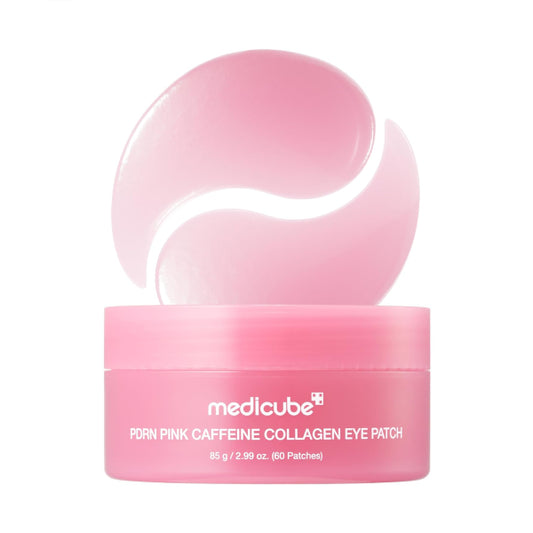 Medicube PDRN Pink Caffeine Collagen Eye Patch - paakių padeliai