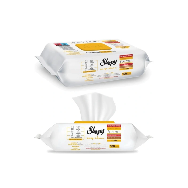 Sleepy servetėlės paviršių valymui Herbal 100vnt