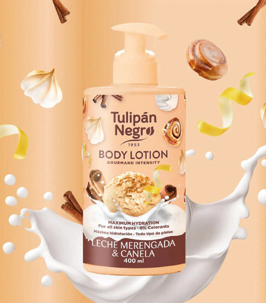 Tulipán Negro Merengada Milk & Cinnamon kūno losjonas 400ml