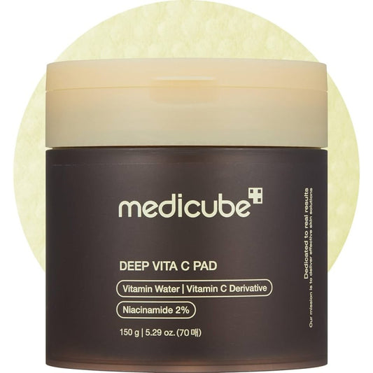 Medicube Deep Vita C Pad tonizuojantys veido padeliai, 70 vnt