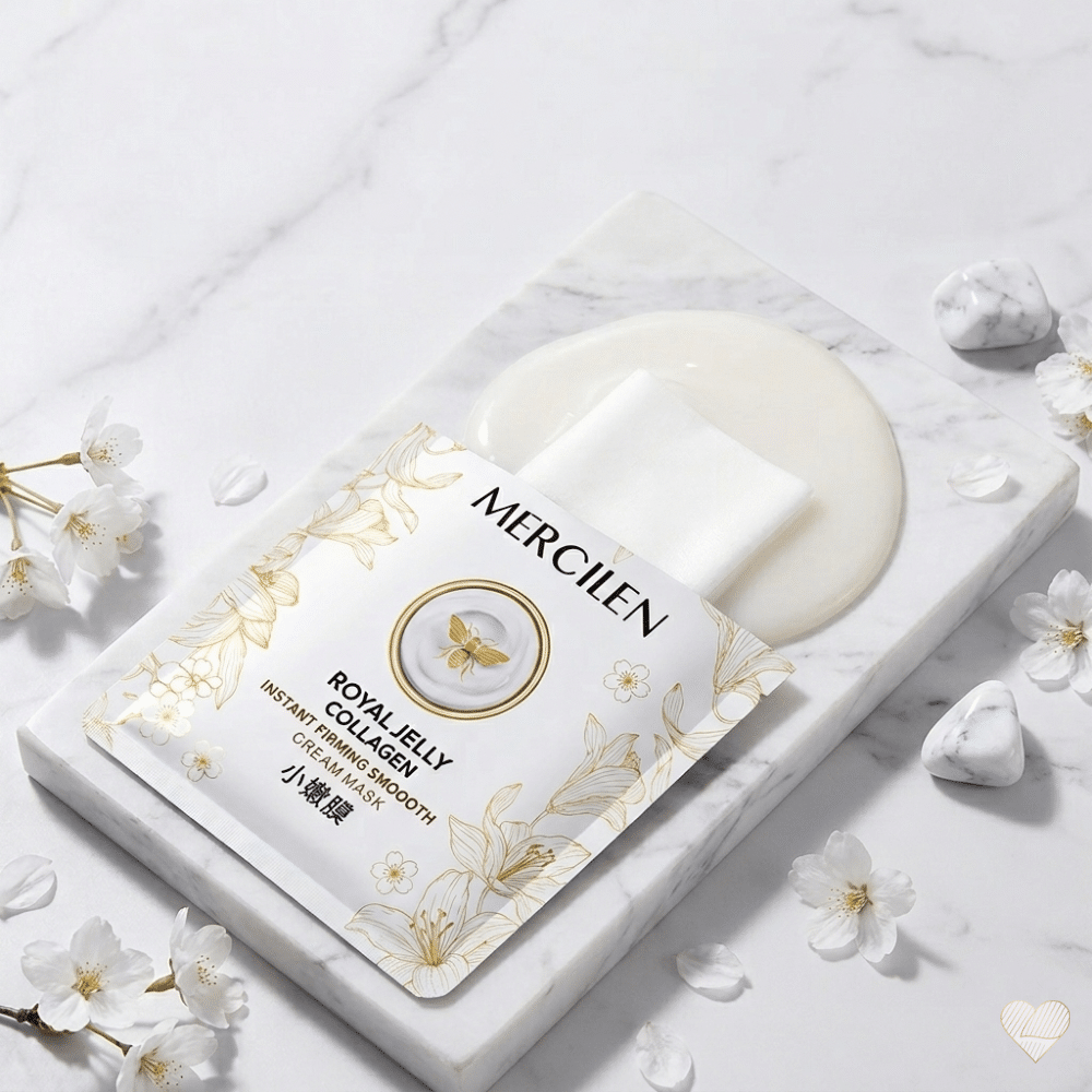 Mercilen Royal Jelly Collagen“ veido kaukė  5vnt.