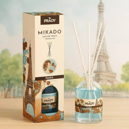 PRADY Paris namų kvapas su lazdelėmis 100ml