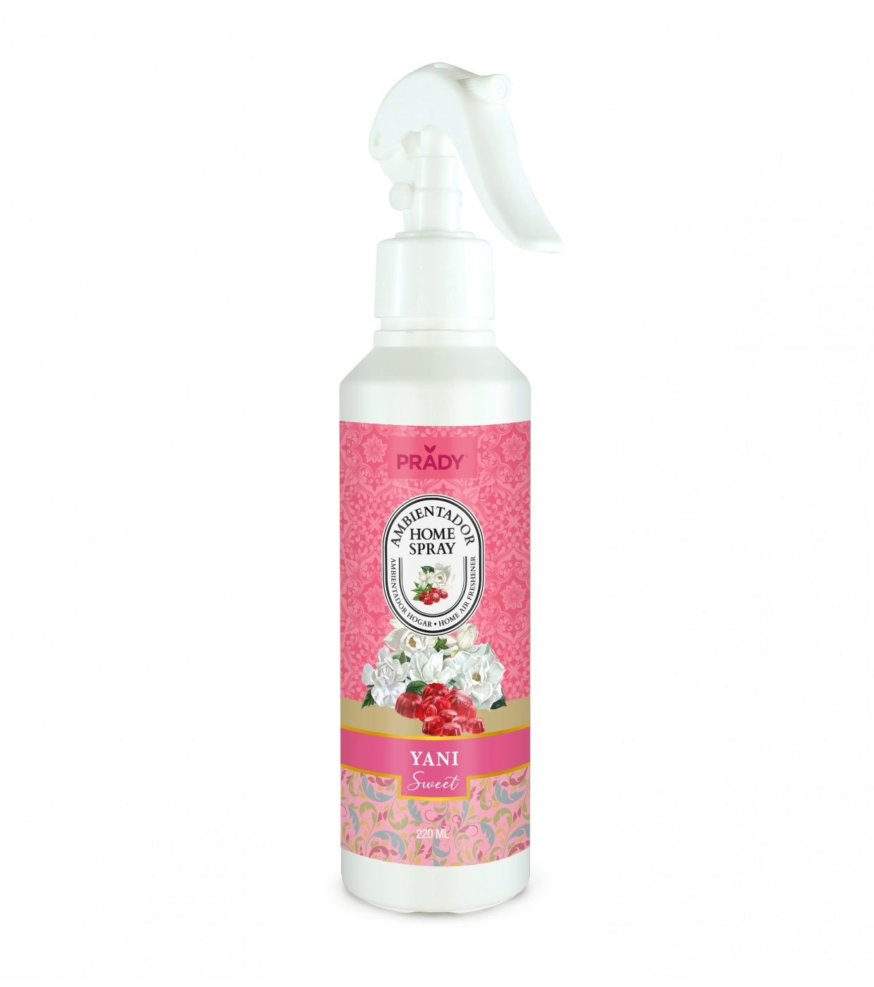 PRADY Yani Sweet aromato purškiamas namų - tekstilės kvapas 220ml